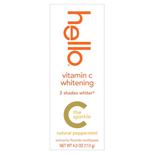 4 oz Vitamin C Whitening Fluoride Toothpaste SLS Free