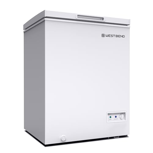 5 Cu Ft Chest Freezer with Adjustable Temperature Control