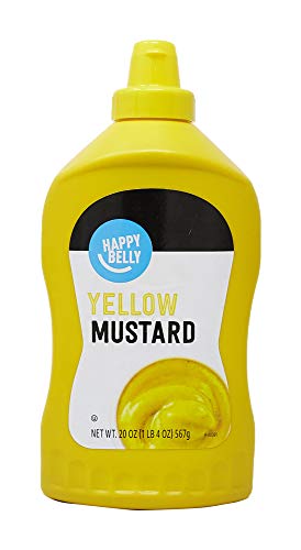 20 Ounce Happy Belly Mustard Squeeze Bottle (Kosher)