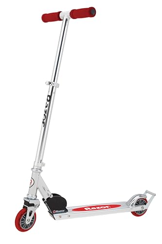 Razor Lightweight Foldable Kick Scooter with Wheelie Bar