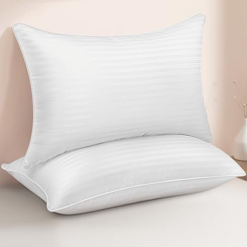 2 Pack HEYCUZI Cooling Down Alternative Pillows
