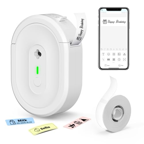 Bluetooth Rechargeable Waterproof Label Maker Machine