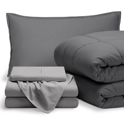 5 Piece Twin XL Bed-in-a-Bag Set