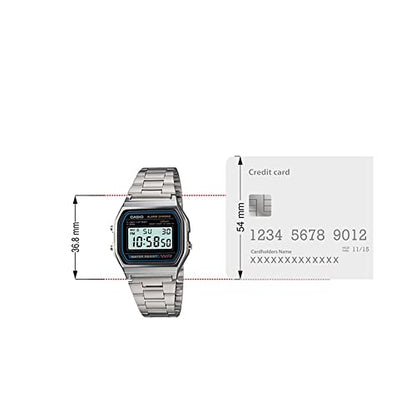 Casio Men's Vintage A158WA-1 Water Resistant Digital Watch
