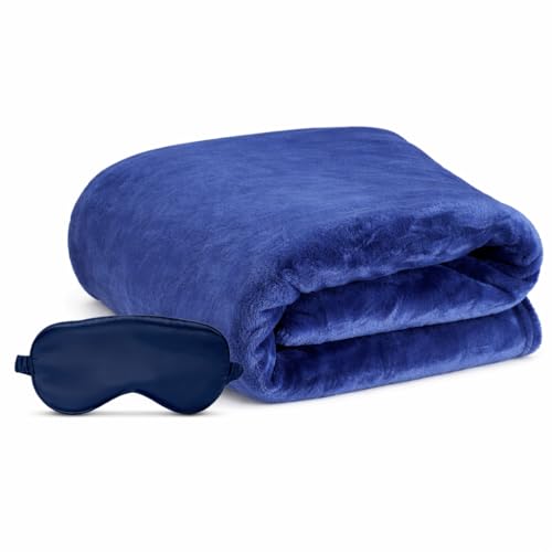 ENZOLVE Ultra-Soft Lightweight Travel Blanket Set
