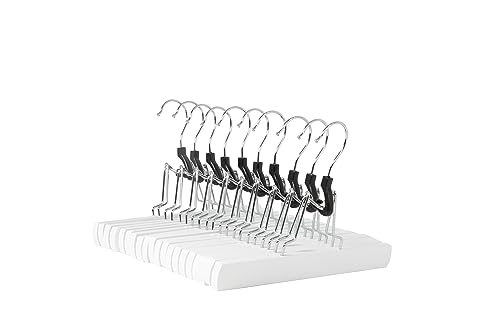 60 Pack Amazon Basics Wooden Pants Hangers