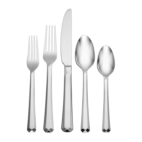 65 Piece Oneida 18/10 Stainless Steel Flatware Set