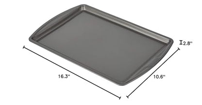 Goodcook 4020 Baking Sheet, 13 Inch x 9 Inch,Grey