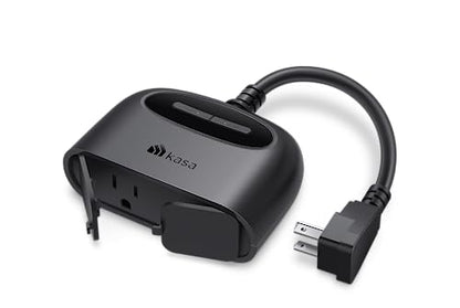 Kasa Smart Outdoor Wi-Fi Plug with 2 Sockets