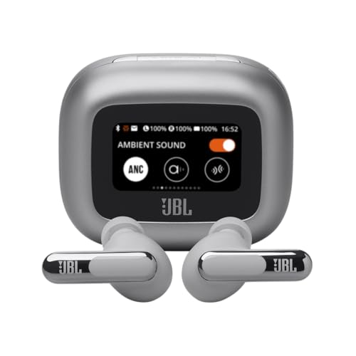 JBL True Wireless Noise-Cancelling Earbuds, 48Hrs Playback