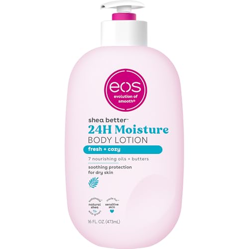 2 Bottles 6 fl oz eos Shea Body Lotion