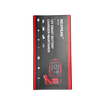 NEXPEAK 12V 6A Smart Battery Charger Maintainer