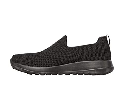 Skechers Men's Go Walk Max-Athletic Air Mesh Slip on Walkking Shoe Sneaker,Black/Black/Black,10.5 M US