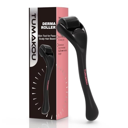 Microneedle Derma Roller for Face, Scalp, Beard Care