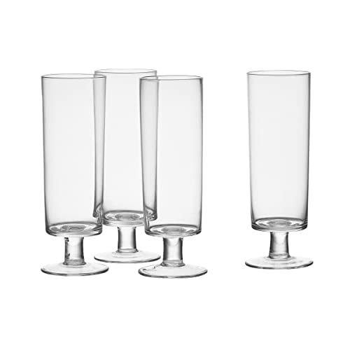 4 Pack Mikasa Spritzer Champagne Prosecco Flute Glasses