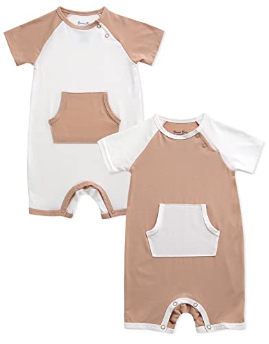 2 Pack Baby Toddler Summer Romper Jumpsuits