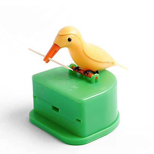 Cartoon Bird Toothpick Dispenser Kitchen Party Decor Gift