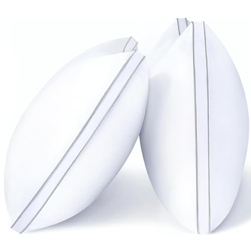 Queen Size Gusseted Down Alternative Pillows Set