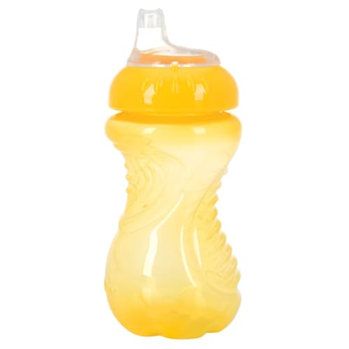 Nuby No-Spill Easy Grip Cup, 10 Ounce, Colors May Vary, 1 Pack