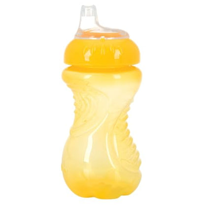 Nuby No-Spill Easy Grip Cup, 10 Ounce, Colors May Vary, 1 Pack