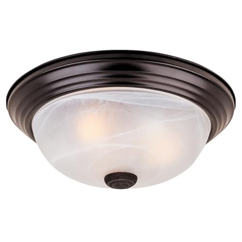 Designers Fountain 15-Inch 3-Light Flush Mount Ceiling Light