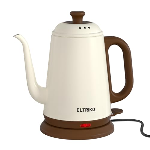 1L Gooseneck Electric Kettle with Auto Shut-Off