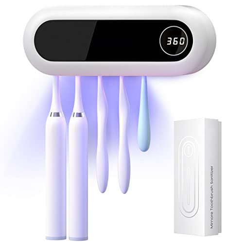 Cordless Wall Mounted Toothbrush Holder with Timer