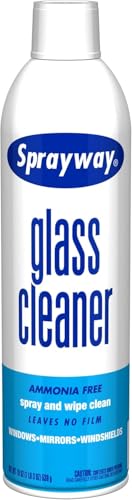 Sprayway Glass Cleaner Foaming Spray 19 oz, 6 Pack