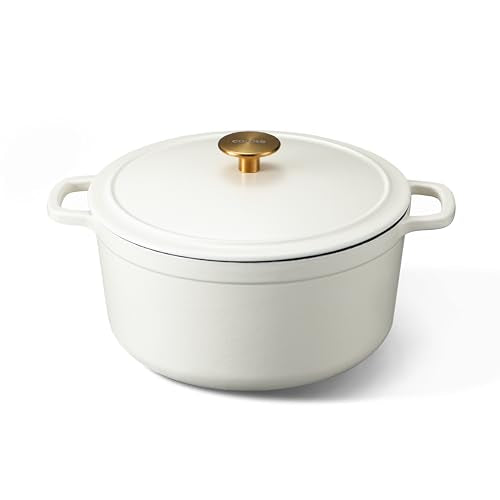 5 Quart Enameled Cast Iron Dutch Oven Pot