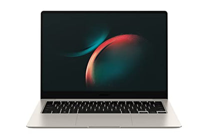 SAMSUNG 14” Galaxy Book3 Pro Laptop Computer, 13th Gen Intel Core i7-1360P Processor / 16GB / 512GB, 3K AMOLED Screen, 120hz, Fingerprint Reader, FHD Webcam, 2023 Model, NP940XFG-KA2US, Beige