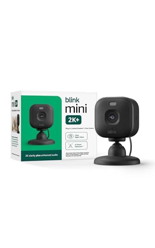 Blink Mini 2K Indoor Plug-In Security Camera