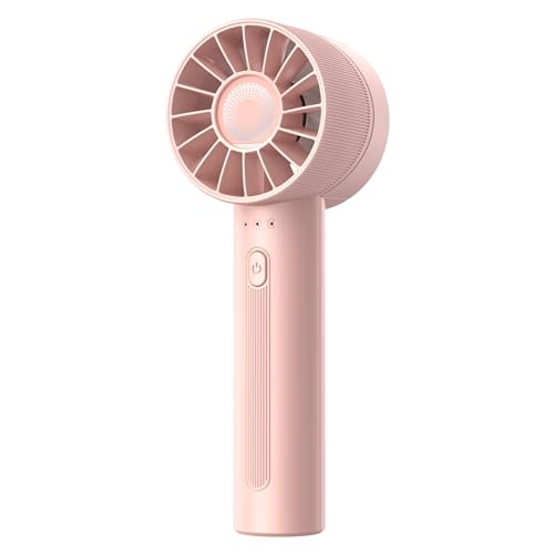 Mini Portable Handheld Fan, 3 Speeds, 2600mAh Battery