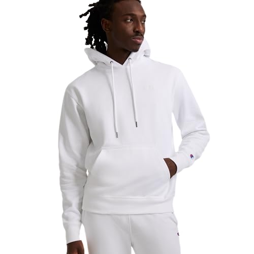 Champion Fleece Striped Pullover Hoodie