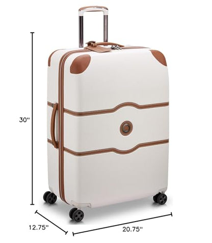 DELSEY Paris Chatelet Air 2.0 Hardside Luggage with Spinner Wheels, Angora, 2 Piece Set (19/28)