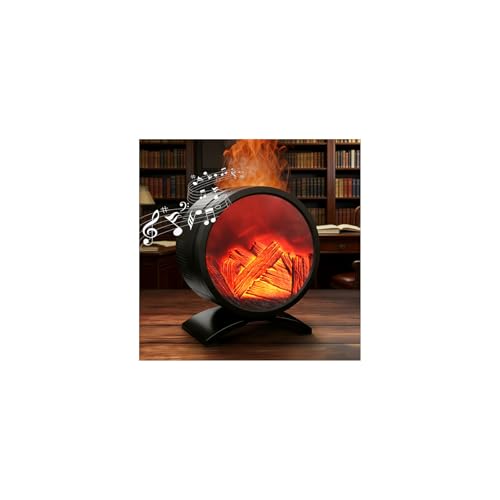 260mL Flame Essential Oil Diffuser with Speaker
