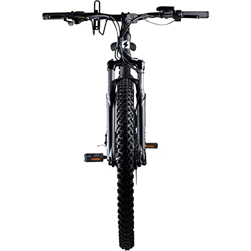 FREEFORCE Fairmount 20-in Electric Commuter Bike | Hybrid e-Bike for Adults, Thumb Throttle and Pedal Assist | for Urban City Commuting to Work or School | Matte Black