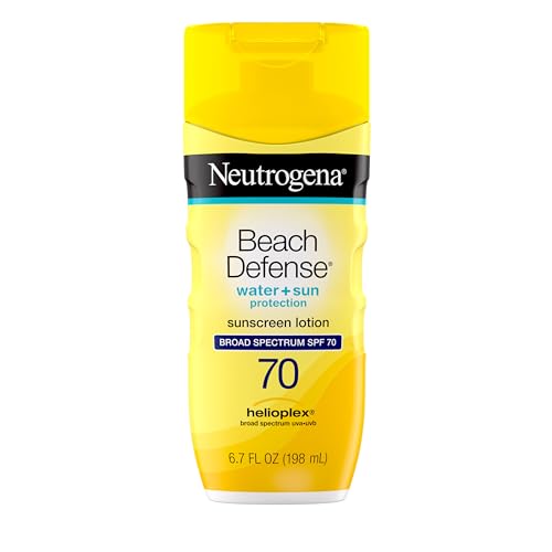 6.7 oz Neutrogena Beach Defense SPF 70 Sunscreen Lotion