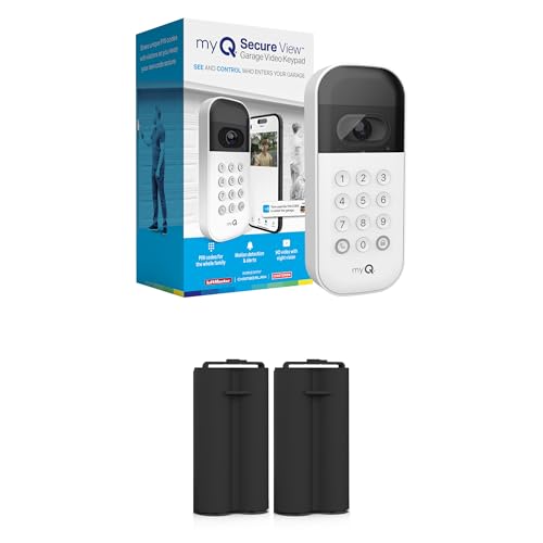 CHAMBERLAIN myQ Smart Garage Video Keypad Rechargeable