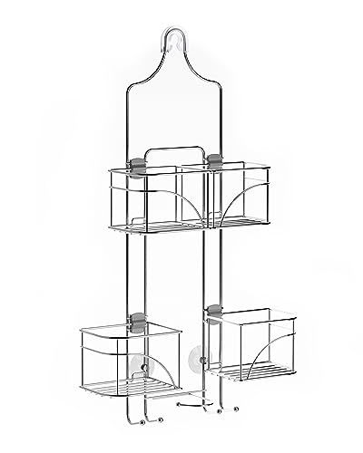 Expandable Over-the-Shower Bathroom Caddy Organizer