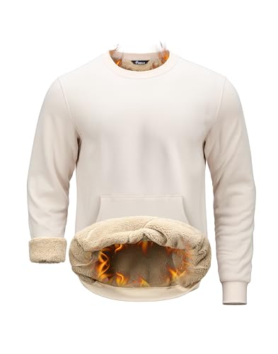 Fleece Lined Heavyweight Crewneck Sweatshirt