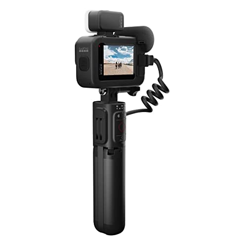 GoPro HERO11 Black Creator Edition - Includes HERO11 , Volta (Battery Grip, Tripod, Remote), Media Mod, Light Mod, Enduro Battery, and Carrying Case