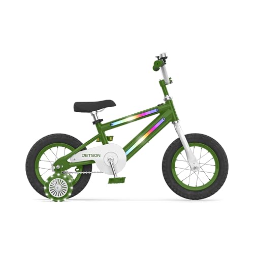 Jetson Light-Up 12" Bike with Training Wheels