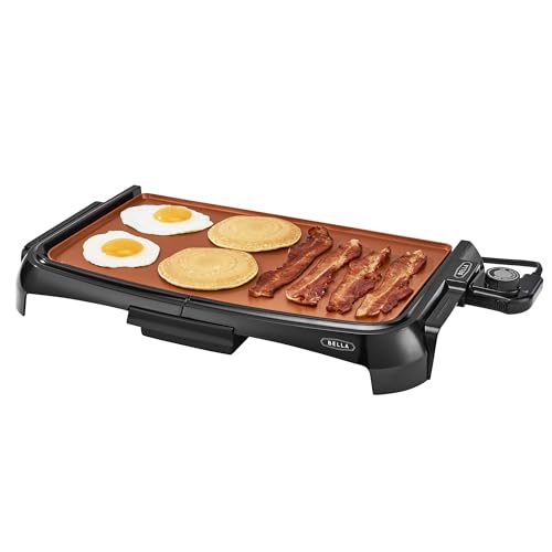 BELLA Ceramic Nonstick Electric Griddle