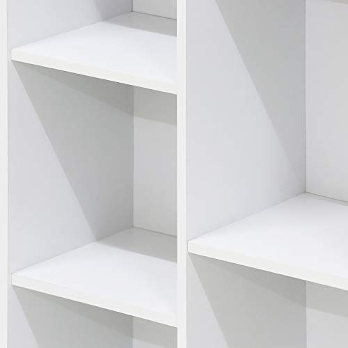 Furinno 5-Cube Bookcase Storage in White