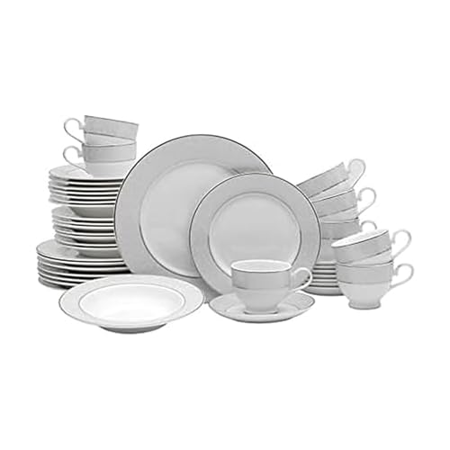 Mikasa Parchment 40-Piece Porcelain Dinnerware Set