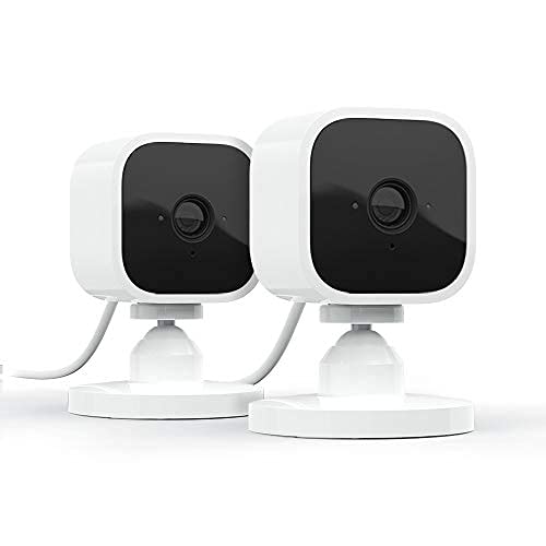 2 Pack Blink Mini Indoor Smart Security Cameras 1080p