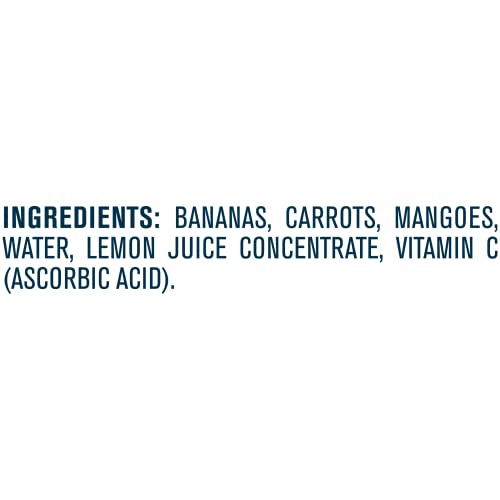 Gerber Banana, Carrot & Mango Baby Food Tubs