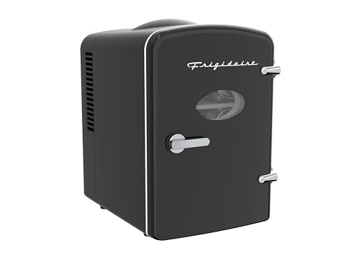 Frigidaire Retro Mini Fridge Cooler, Holds 6 Cans