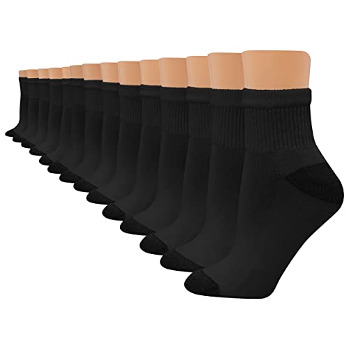 14 Pack Hanes Moisture Wicking Ankle Socks
