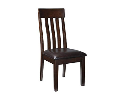 Ashley Haddigan Faux Leather Dining Chairs, 2 Count